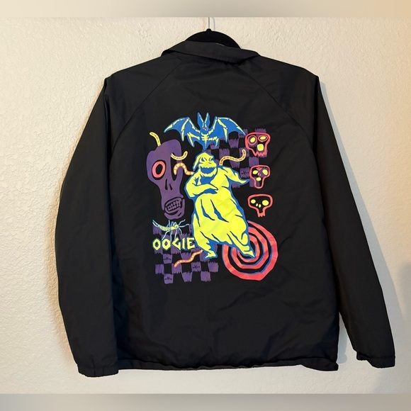 Vans x Nightmare Before Christmas Torrey Jacket Oogie Boogie Boys Size Large - Picture 1 of 6